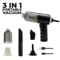 3 in 1 Vacuum Cleaner & Blower for Home and Car