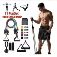 11 Pcs Set Resistance Belt